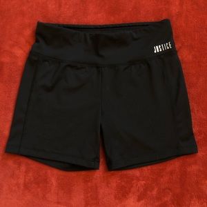 Justice Spandex Shorts